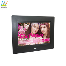 Plastic Digital Picture Frame 8 inch with Video loop,MP3 music play